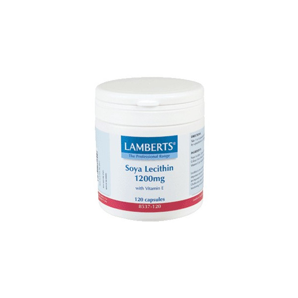 Comprar LECITINA SOJA 1200 MG 120 CAP LAMBERTS online - Coliseum