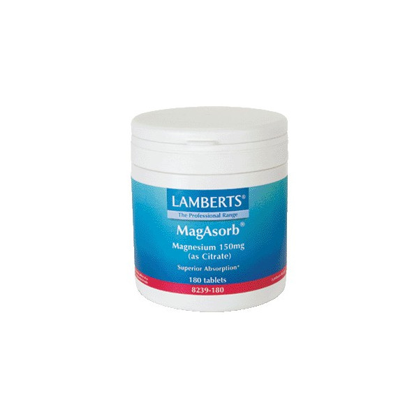 Comprar online MAGASORB (MAGNESIO CITRATO) 180 COMP LAMBERTS