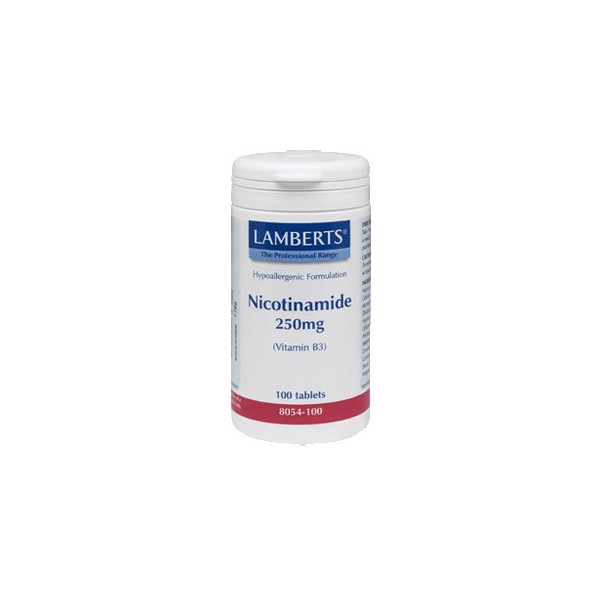 Comprar online NICOTINAMIDA 250 MG 100 COMP LAMBERTS - Coliseum