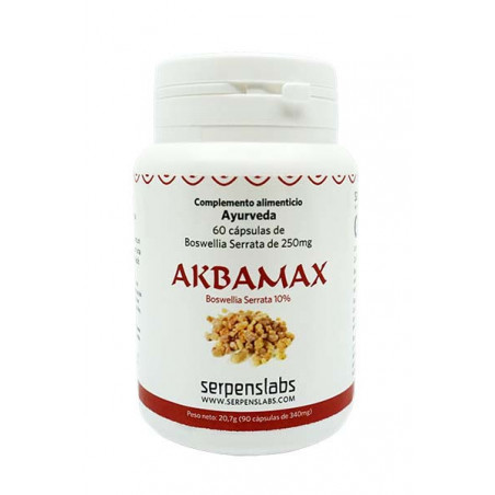 Comprar online AKBAMAX BOSWELLIA SERRATA 120 CAPS SERPENS - Coliseum