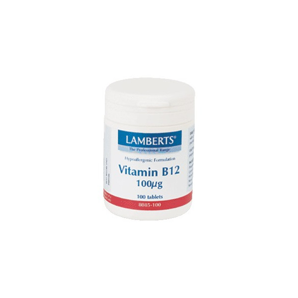 Comprar VITAMINA B-12 100 MCG 100 COMP LAMBERTS online - Coliseum