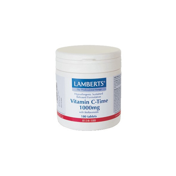 Comprar VITAMINA C 1000 MG RETARD BIOFLAVONOIDES 180 COMP LAMBERTS