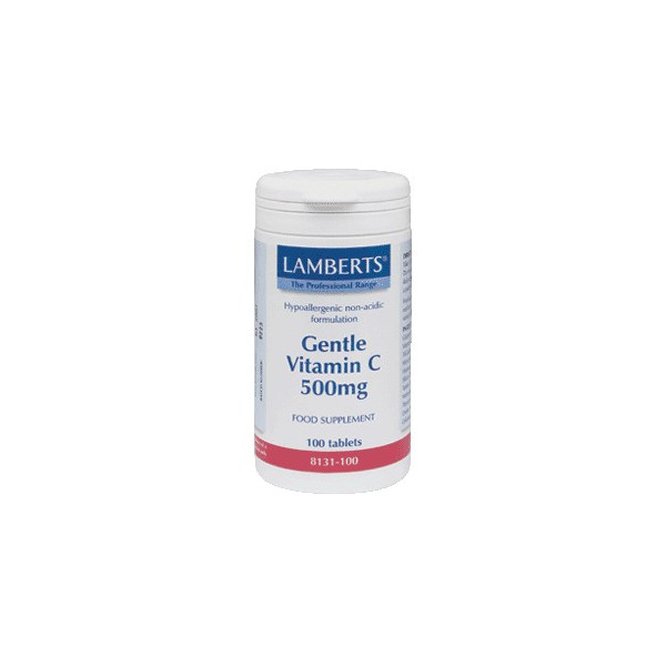 Comprar VITAMINA C 500 MG GENTLE (NO ACIDA) 100 COMP LAMBERTS online