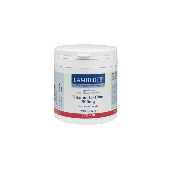 Comprar VITAMINA C 500 MG RETARD BIOFLAVONOIDES 250 COMP LAMBERTS