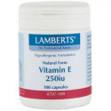Comprar online VITAMINA E NATURAL 250 UI 100 CAP LAMBERTS - Coliseum