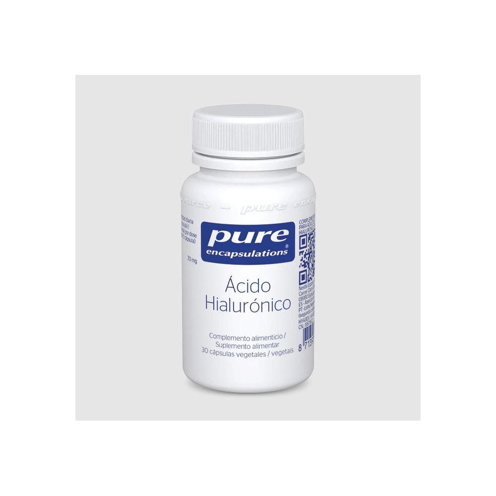 Comprar online ACIDO HIALURONICO 30 CAP PURE ENCAPSULATIONS - Farmacia Coliseum