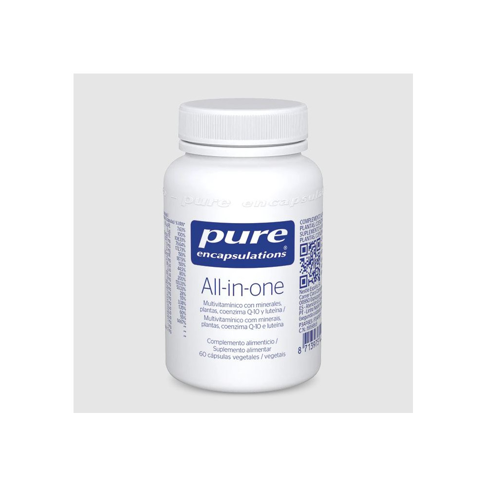 Comprar online ALL IN ONE 60 CAP PURE ENCAPSULATIONS - Farmacia Coliseum