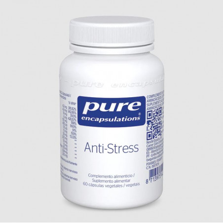 Comprar online ANTI ESTRES 60 CAP PURE ENCAPSULATIONS - Farmacia Coliseum