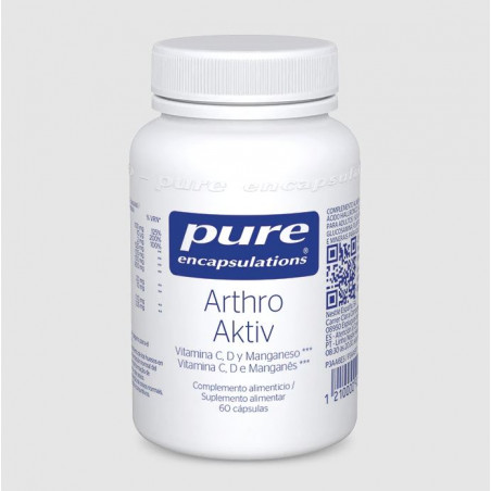 Comprar online ARTHRO AKTIV 60 CAP PURE ENCAPSULATIONS - Farmacia Coliseum