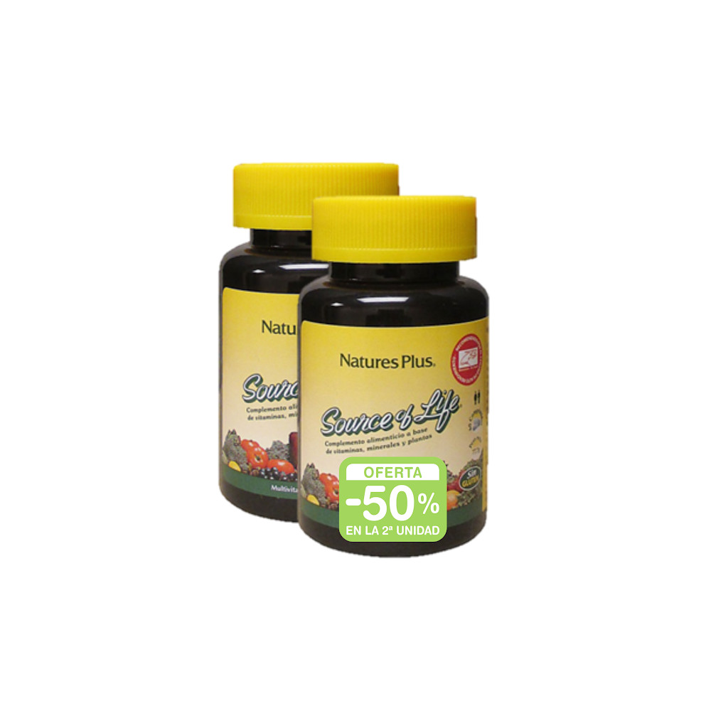 Comprar SOURCE OF LIFE PACK PROMO NATURE'S PLUS Farmacia Coliseum