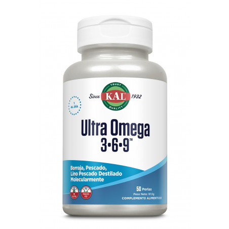 Comprar ULTRA OMEGA 369 50 CAP KAL online - Farmacia Coliseum