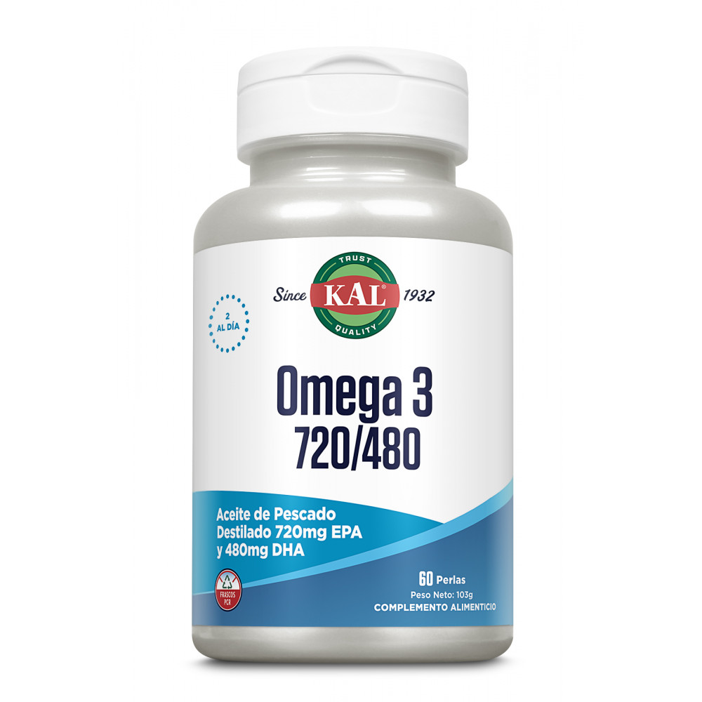Comprar online OMEGA 3 720/480 60 PERLAS KAL SOLARAY - Coliseum