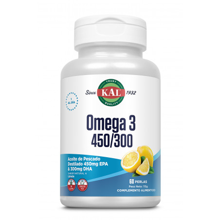 Comprar OMEGA 3 (450 MG EPA / 300 MG DHA) 60 PERLAS KAL online