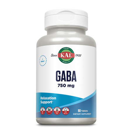 Comprar online GABA 750 MG 90 COMP KAL - Farmacia Coliseum