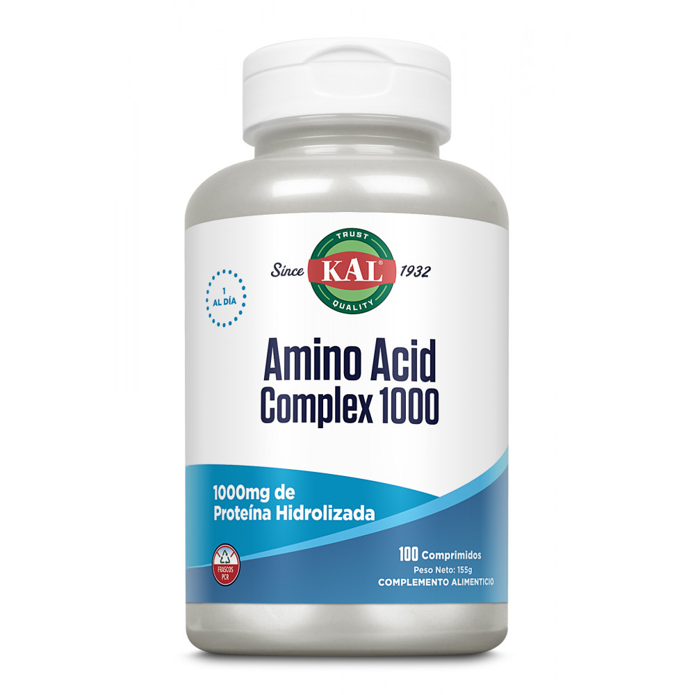 Comprar AMINOACID COMPLEX 100 COMP KAL SOLARAY online - Coliseum