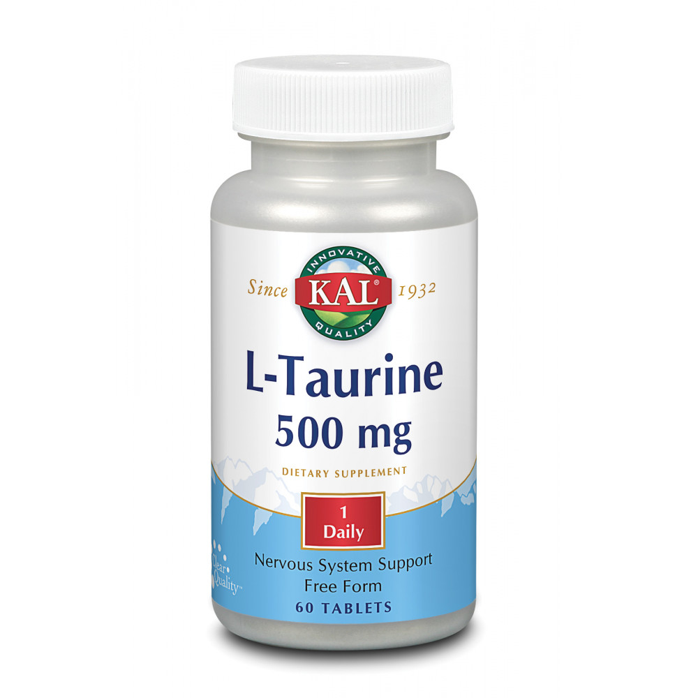 Comprar L-TAURINA 500 MG 60 CAP KAL online - Farmacia Coliseum