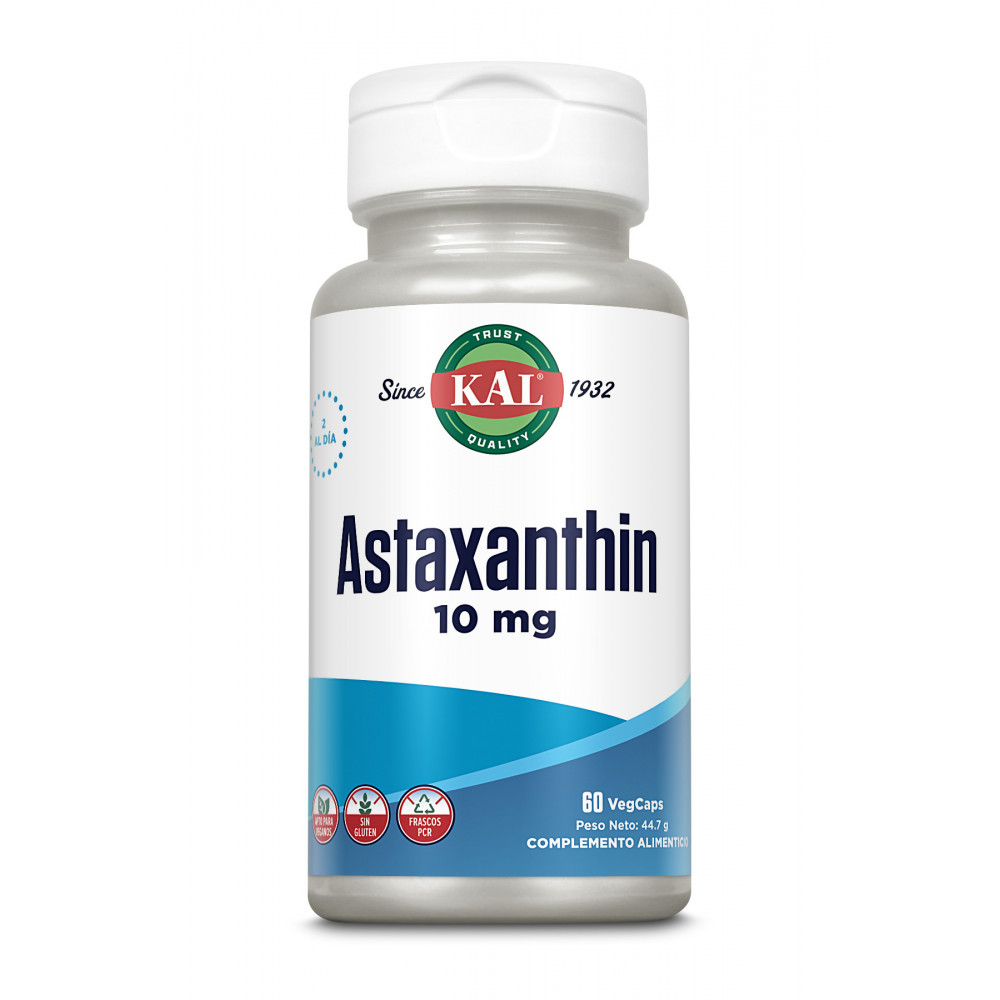 Comprar online ASTAXANTHIN 10 MG 60 CAP KAL SOLARAY - Coliseum