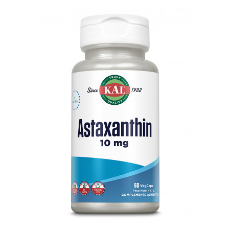Comprar online ASTAXANTHIN 10 MG 60 CAP KAL SOLARAY - Coliseum