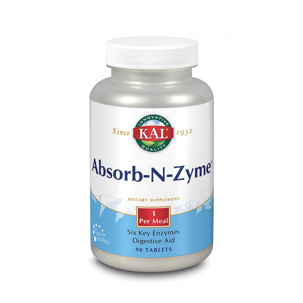 Comprar online ABSORB-N-ZYME 90 COMP KAL - Farmacia Coliseum