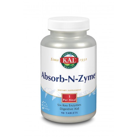 Comprar online ABSORB-N-ZYME 90 COMP KAL - Farmacia Coliseum