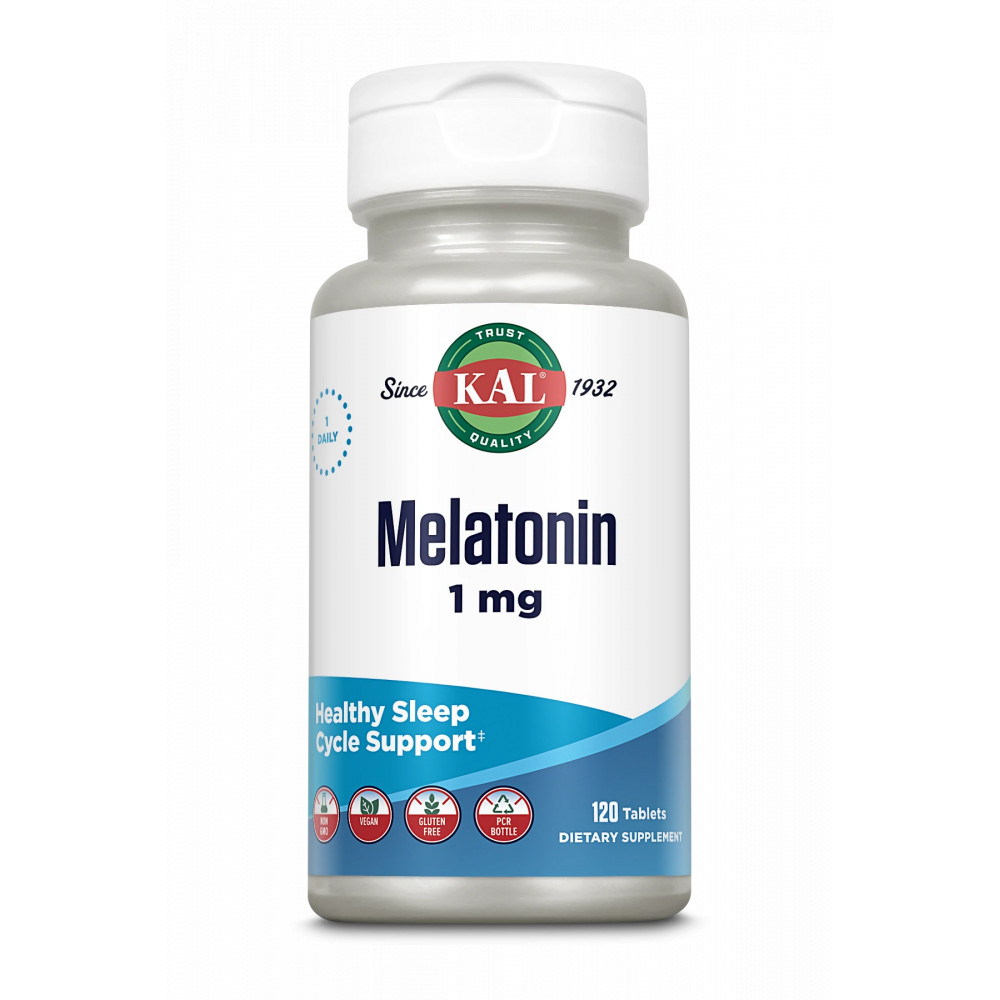 Comprar MELATONINA 1 MG 120 COMP KAL online - Farmacia Coliseum
