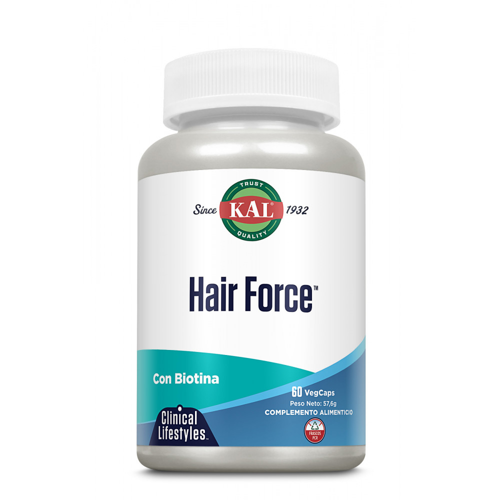 Comprar online HAIR FORCE 60 COMP KAL - Farmacia Coliseum