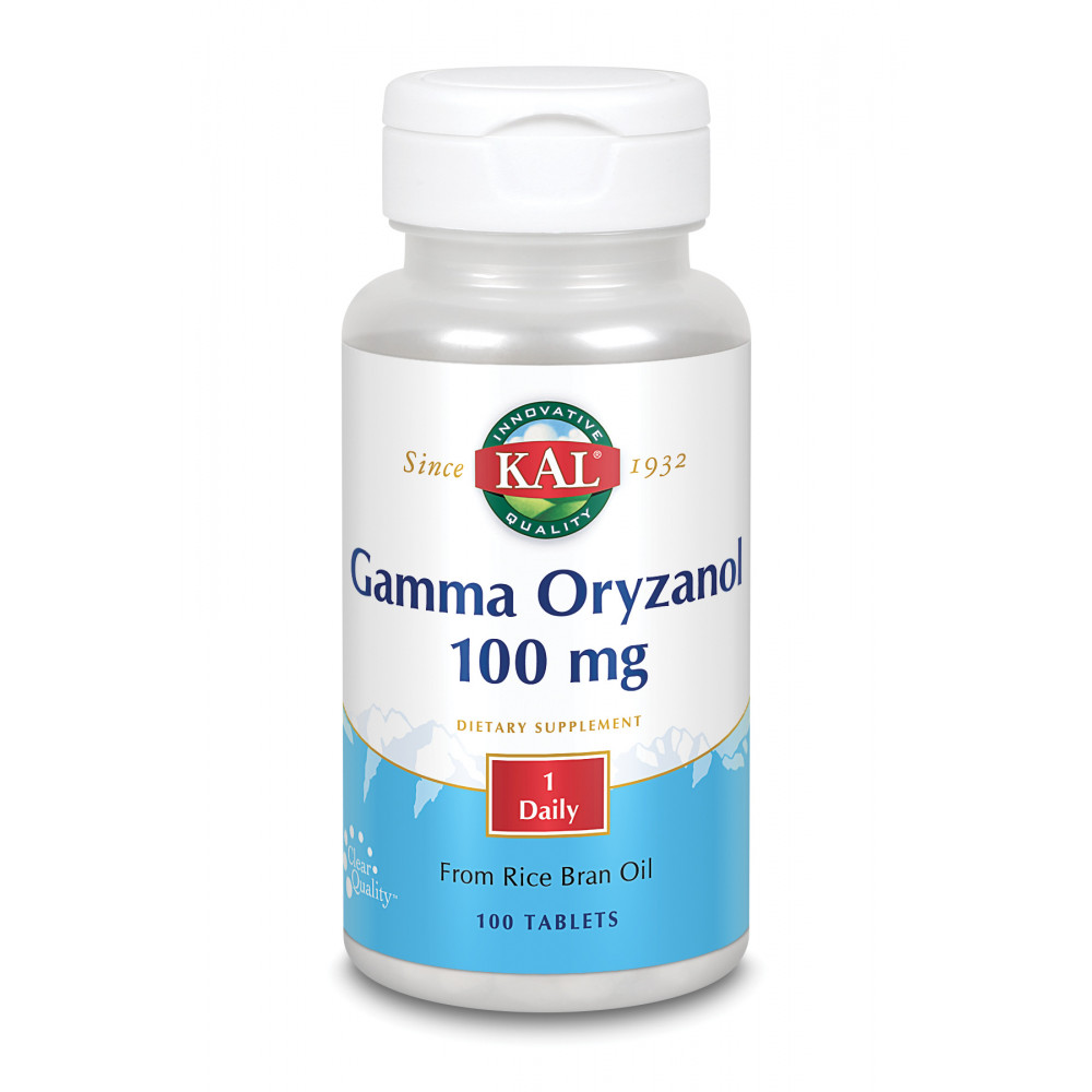Comprar online GAMMA ORYZANOL 100MG 100 COMP KAL SOLARAY - Coliseum