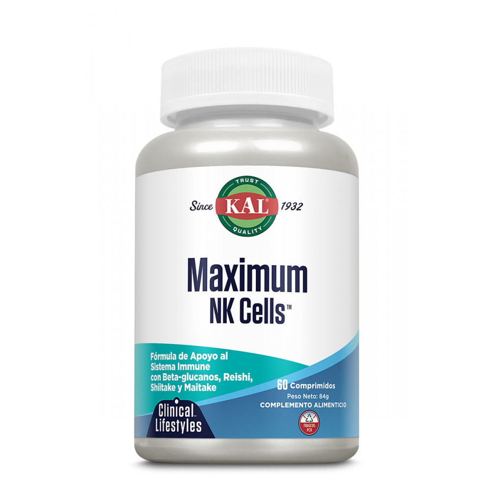 Comprar MAXIMUM NK CELLS 60 CAP KAL online - Farmacia Coliseum