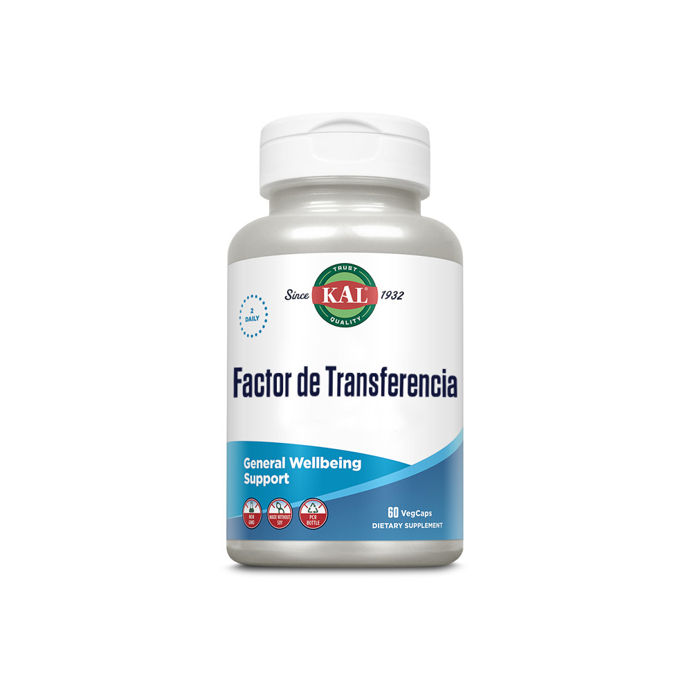 Comprar FACTOR DE TRANSFERENCIA 60 CAP KAL SOLARAY online - Coliseum