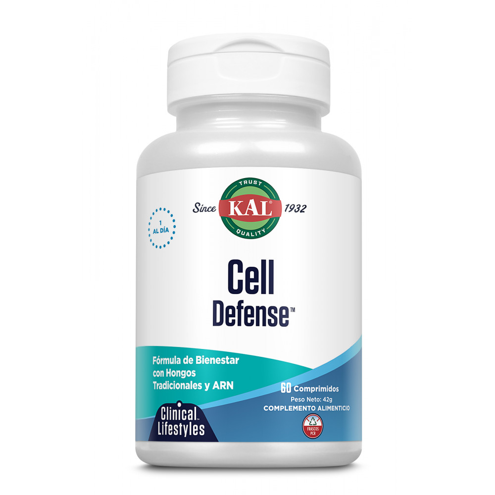 Comprar CELL DEFENSE 60 COMP KAL SOLARAY online - Farmacia Coliseum