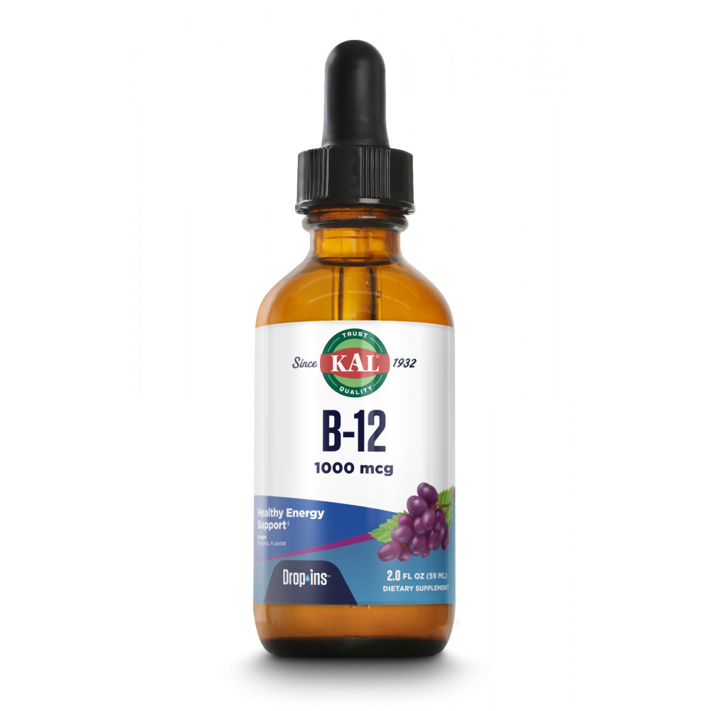 Comprar VITAMINA B-12 1000 MCG/5 GOTAS 53 CC KAL SOLARAY online