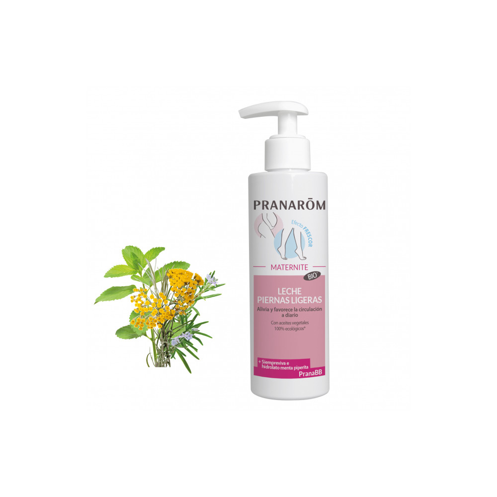 Comprar PRANABEBE MATERNIDAD LECHE PIERNAS LIGERAS BIO 200 CC PRANAROM online - Farmacia Coliseum
