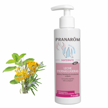 Comprar PRANABEBE MATERNIDAD LECHE PIERNAS LIGERAS BIO 200 CC PRANAROM online - Farmacia Coliseum