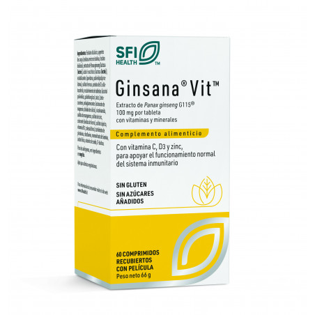 Comprar GINSANA VIT 60 CAP GINSANA online - Farmacia Coliseum