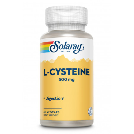Comprar online CISTEINA 500 MG 30 CAP SOLARAY - Farmacia Coliseum