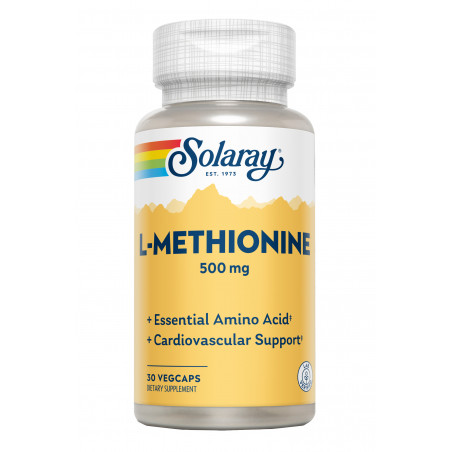 Comprar METIONINA 500 MG 30 CAP SOLARAY online - Farmacia Coliseum