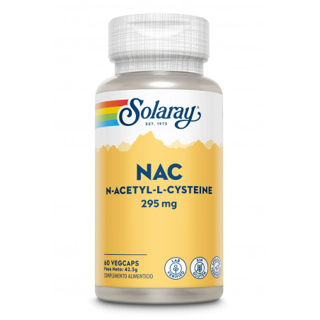 Comprar NAC 295MG 60 CAPSULAS SOLARAY online - Farmacia Coliseum