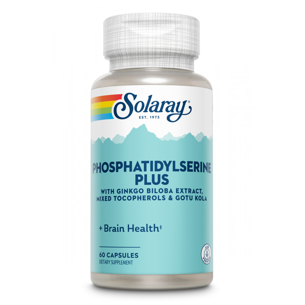 Comprar online FOSFATIDILSERINA PLUS 60 CAP SOLARAY - Coliseum