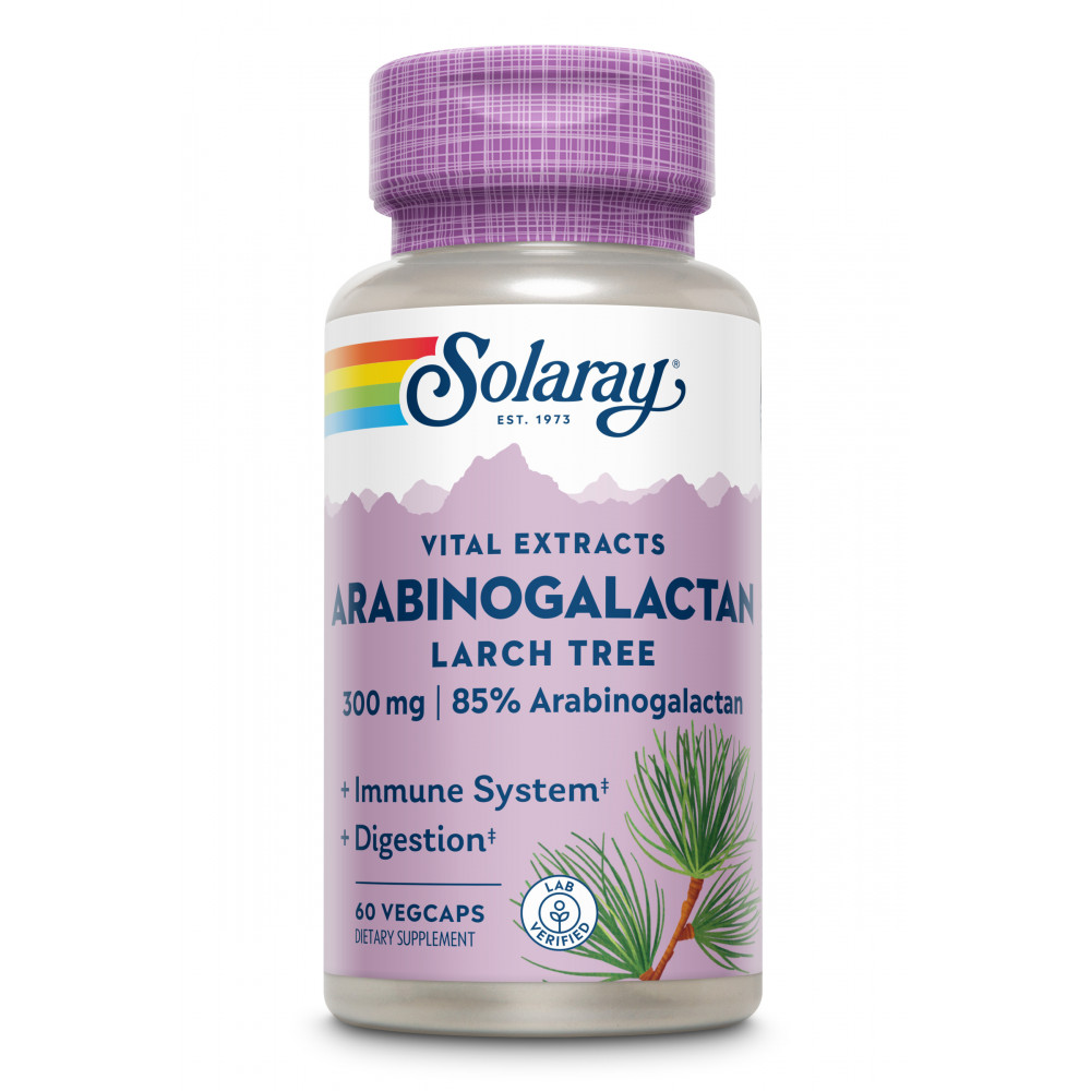 Comprar online ARABINOGALACTAN 60 CAP SOLARAY - Farmacia Coliseum
