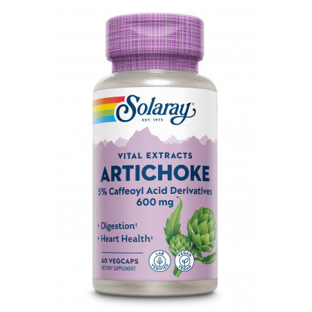 Comprar ARTICHOKE (ALCACHOFA) 300MG 60 VEGCAPS SOLARAY online