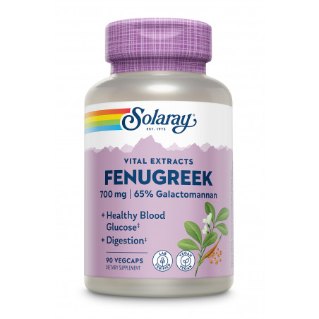 Comprar online FENUGREEK (FENOGRECO) 350 MG 90 VEGCAPS SOLARAY