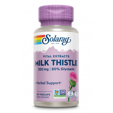 Comprar online CARDO MARIANO (MILK THISTLE) 1 AL DIA 30 CAP SOLARAY