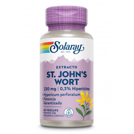Comprar HIPERICO (ST.JOHN'S WORT) 60 CAP SOLARAY online - Coliseum