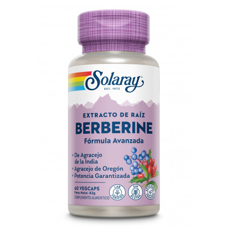 Comprar online BERBERINA 60 CAPS SOLARAY - Farmacia Coliseum