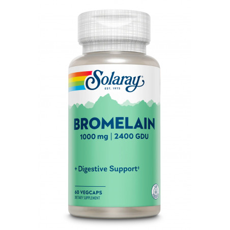 Comprar online BROMELAIN 60 CAP SOLARAY - Farmacia Coliseum