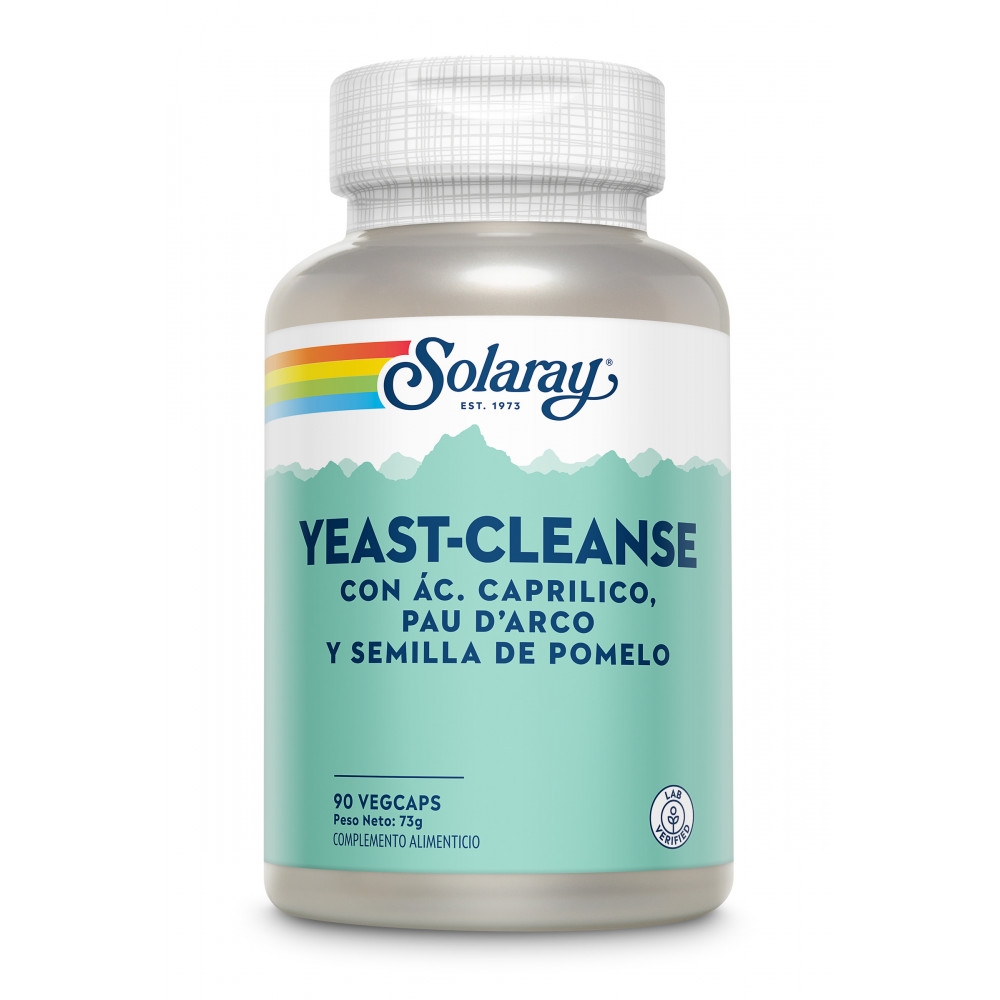Comprar online YEAST CLEANSE 90 CAP SOLARAY - Farmacia Coliseum
