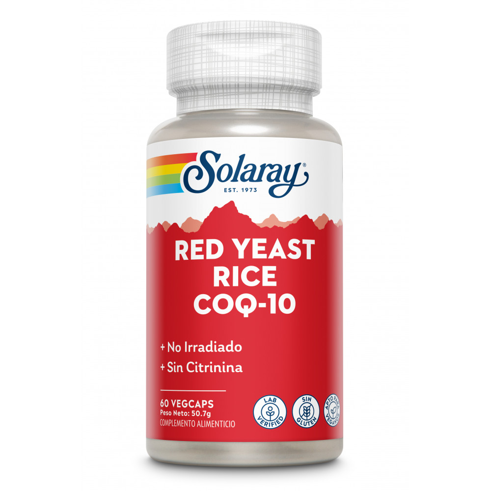 Comprar online RED YEAST RICE PLUS COQ 10 60 CAP.SOLARAY - Coliseum