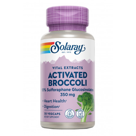 Comprar ACTIVATED BROCOLI 30 CAP SOLARAY online - Farmacia Coliseum