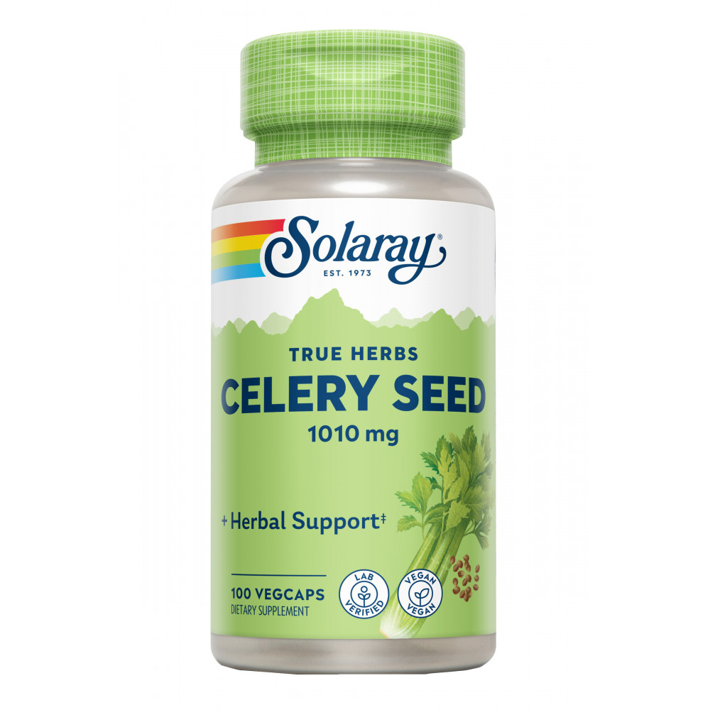 Comprar CELERY SEED 505MG 100 VEGCAPS SOLARAY online - Farmacia Coliseum