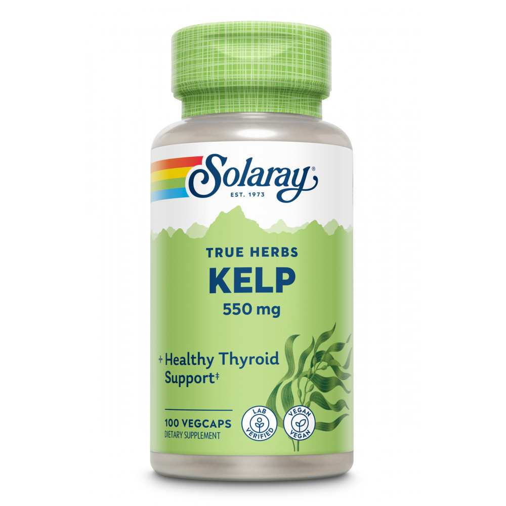 Comprar KELP 550 MG 100 VEGCAPS SOLARAY online - Farmacia Coliseum